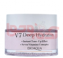 کرم 7 ویتامین روشن کننده و آبرسان بیو آکوا - bioaqua V7 DEEP HYDRATION Cream