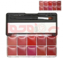 پالت رژلب نیوفیس 10رنگ (New Face lipstick palette)