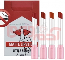 پک رژ لب جامد طرح سیگار ۴ عددی | Huda Beauty lip set